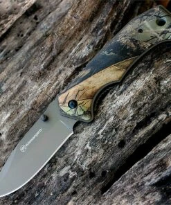 Hot Sale 👍 Kilimanjaro Victus, 910087, 8 in. Folder with Camo Handle 😀