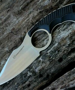 Best Pirce 🔥 Kilimanjaro, 910106, Stretta 6 in. Neck Knife, Black Handle 👍