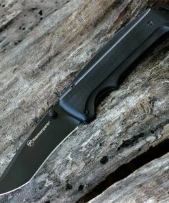 Best deal 😍 Kilimanjaro, 910117, Allatro Express Spring Assisted folder, 3.6 in. Black Satin Blade 🧨