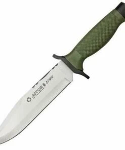 Buy 🌟 Aitor 16047 Bowie NATO Belt knife, 7.25" SS Plain Blade, OD Green Polymer Handle, OD Green Nylon Sheath 🔥