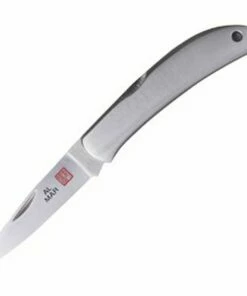 Best reviews of 🎁 Al Mar 1001SS Osprey, 1.65" AUS-8 SS Plain Blade, Stainless ⭐