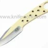 Best Pirce ✔️ Blackjack Classic Knives BlackJack Model 155 Neck Knife Desert Tan Finish w/Sheath 😀