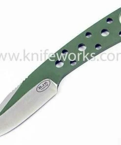 Best deal 😍 Blackjack Classic Knives BlackJack Model 155 Neck Knife Green Finish w/Sheath 🧨