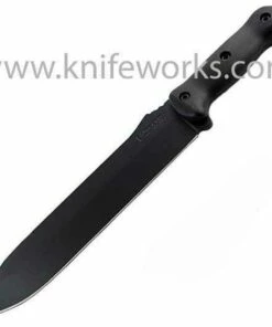 Buy ⌛ KA-BAR Becker Combat Bowie, Black GFN Handle, Black Blade, Plain Edge 🎉