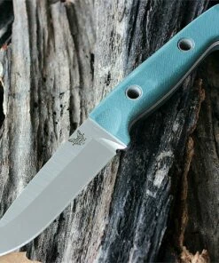 Budget 🧨 Benchmade Knives Benchmade Bushcrafter 162 Sibert 9 in. Fixed Blade, 4.43 in S30V Blade Steel, G-10 Handle, Leather Sheath 🌟