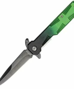 Deals 💯 Benchmark Venom Stiletto. 3 1/4" stainless double edge blade with thumb stud and dual extended tangs. 🔔