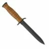 Coupon 👍 Boker BOP1943 Plus M3 1943 Trench Knife, 6.75" SK-5 SS Plain Blade, Leather Handle ✨