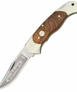 Buy 🛒 Boker Rosewood Lock Blade Hunter, 440C Stainless Blade 🧨