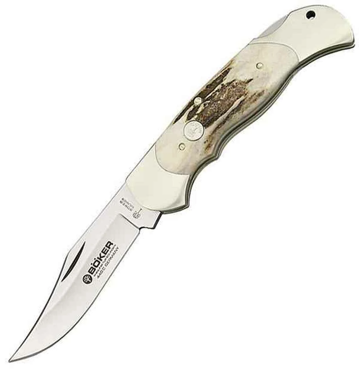 Coupon 😀 Boker Optima Lockback, 440-C Stainless Interchangeable Blade, Staghorn Handle 🔔 1 Coupon 😀 Boker Optima Lockback, 440-C Stainless Interchangeable Blade, Staghorn Handle 🔔