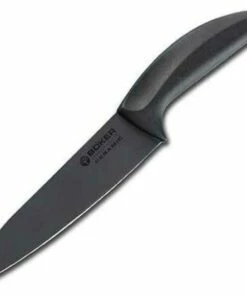 Cheap 🤩 Boker Black Chef's Knife, Ceramic Blade, Delrin Handle 🔥