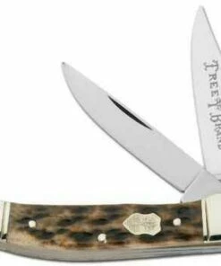 Cheapest 😍 Boker Copperhead, C-75 Carbon Steel, Appaloosa Bone Handle 😍