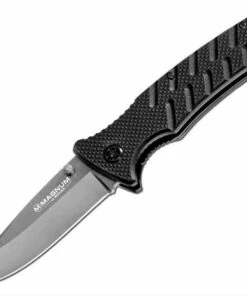 Cheapest 🛒 Boker Magnum Security Forces, Spearpoint 440, Black G-10 Handle 🤩
