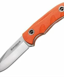 Coupon ⭐ Boker Magnum Orange Outdoor, 440, Orange G-10 Handle 🧨