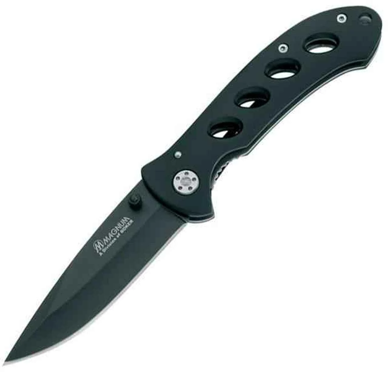 Best Sale 🌟 Boker Magnum Shadow Linerlock, 440 Stainless, Aluminum Handle 🤩 1 Best Sale 🌟 Boker Magnum Shadow Linerlock, 440 Stainless, Aluminum Handle 🤩