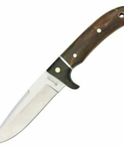 Promo ⌛ Boker Magnum Elk Hunter BOM02GL683 , 440 Stainless, Rosewood/Root Wood Handle ⭐