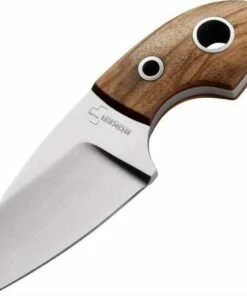 Cheap 😍 Boker Plus Gnome Olive, 440C Stainless, Olive Wood Handle 🎁
