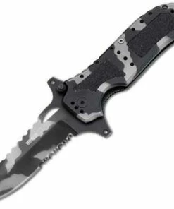 Promo 🎉 Boker Plus Camo Defender, 440C Stainless, Aluminum Handle 🤩