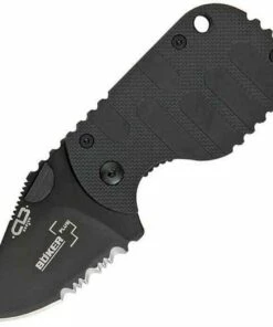 Best deal 😀 Boker Plus SUBCOM F Folder, Black Blade , Part Serrated 😀