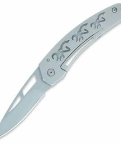 Coupon 🔥 Browning Knives Browning Buckmark Classic, Gray Handle, Plain Edge 🎁