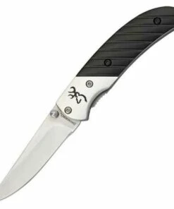 Flash Sale ⭐ Browning Knives Browning Prism II, Black Anodized Aluminum Handle, 440A Stainless Steel Blade 🤩