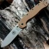 Best reviews of 👍 BRK Avispa Folder, Coyote Brown Nylon handles, Stonewash AUS-8 Blade, Plain Edge, Design by Esee Knives 🎁