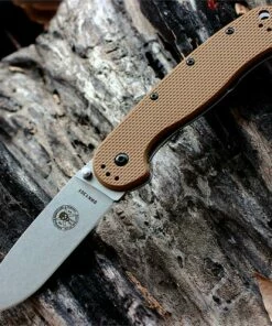 Best reviews of 👍 BRK Avispa Folder, Coyote Brown Nylon handles, Stonewash AUS-8 Blade, Plain Edge, Design by Esee Knives 🎁