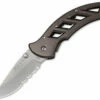 Best deal ⭐ Buck Knives Buck 318GYX Parallex, 2.75" 420HC Combo Blade, Gun Metal Grey Aluminum 🛒