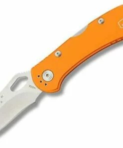 Wholesale 👏 Buck Knives Buck 722ORS1 Spitfire, 3.25" 420HC Plain Blade, Orange Aluminum Handle 😀