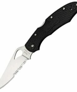 Discount 🎉 Byrd Knives Byrd Cara Cara 2 BY03PSBK2, Black FRN Handle, Flat Ground Combo Edge 💯
