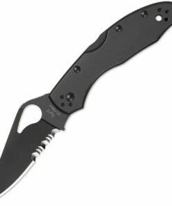 Discount 🎁 Byrd Knives Meadowlark 2 Black Blade BY04BKPS2, 2.99 in. 8CR13MOV Black Combo Edge 🔥