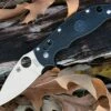 Promo 👏 Spyderco Knives Spyderco Manix 2 Lightweight Black FRCP (3.37" CTS BD1 Satin) C101PBK2 🤩