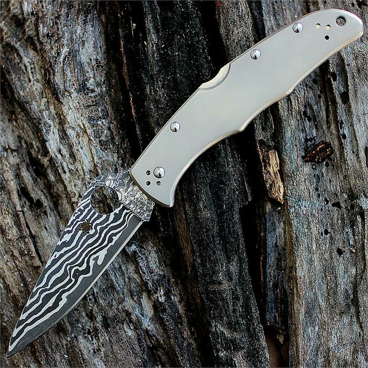 Brand new ๐งจ Spyderco Knives Spyderco C10TIPD Endura 4 Titanium Damascus/VG-10 Steel, Titanium Handle ๐ 1 Brand new ๐งจ Spyderco Knives Spyderco C10TIPD Endura 4 Titanium Damascus/VG-10 Steel, Titanium Handle ๐