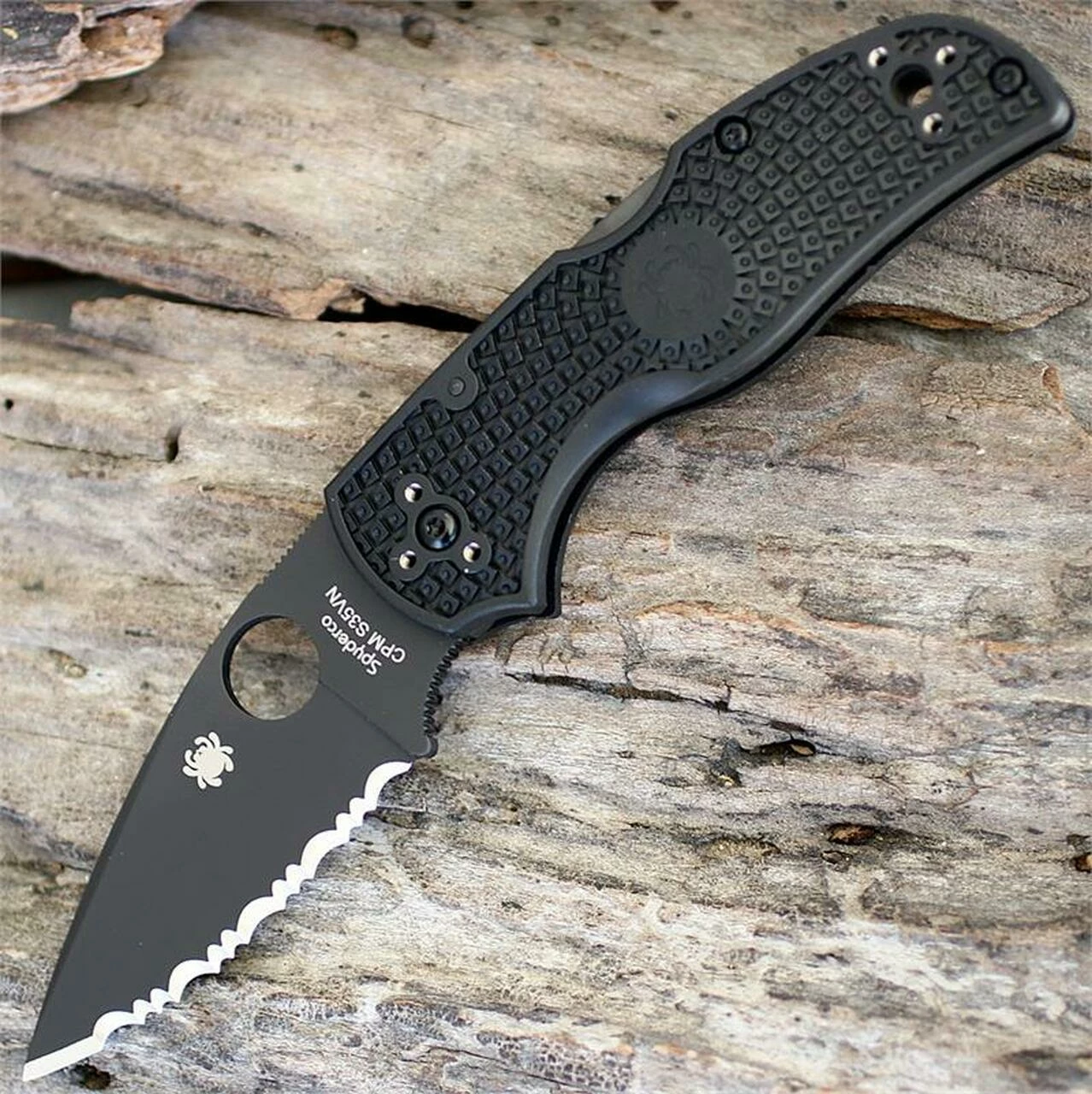 Hot Sale ✔️ Spyderco Knives Spyderco C41SBBK5 Native 5, 3.10" CPM S35VN, FRN Handle 😍 1 Hot Sale ✔️ Spyderco Knives Spyderco C41SBBK5 Native 5, 3.10" CPM S35VN, FRN Handle 😍