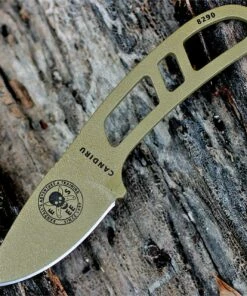 Budget 👍 ESEE Knives ESEE Candiru Desert Earth Brown Kit, CAN-DE-KIT, Black Molded Sheath, Clip Plate, and Survival Kit 🔥