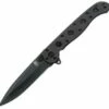 Deals ⌛ CRKT M16-01KZ Spear Point Black, 3.1" 8Cr15MoV Plain Blade, GRN Handle ✔️