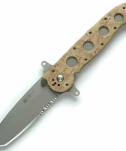 Buy 👏 CRKT M16-14ZSF Desert Tanto, 4" AUS8 Tanto Combo Blade, Desert Tan GFN Handle w/Dual Hilt ✨
