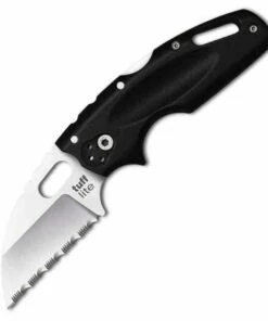 Hot Sale 🎉 Cold Steel CS20LTS Tuff Lite, 2.5" AUS 8A Stainless Serrated Blade, Black Grivory Handle 🌟