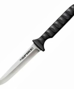 Wholesale 🛒 Cold Steel CS53NCC Drop Point Spike, 4" 4116 German SS Plain Blade, Black Grivory Handle, Secure-Ex® Neck Sheath ❤️