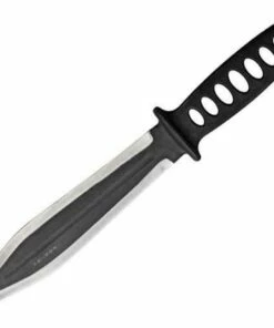 Cheapest 🎉 Condor Dendritic Combat Knife, 8 3/8" Double Edge Blade,Black Nylon Belt Sheath 🧨