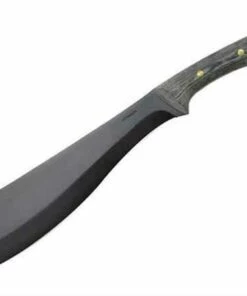 Coupon 😀 Condor Warlock Machete, Carbon Steel Blade, Micarta Handles, w/ Leather Sheath ⌛