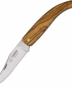 New 🧨 Cudeman Classic Pocket Knife Folder, 420 Stainless, Olive Wood Handle 💯