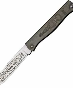 Brand new 🛒 Douk-Douk Folder, Carbon Steel, Ferro-Blackened Folded Steel Handle 👏