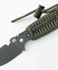 Deals 🌟 DPx H.E.S.T II Assault Fixed Blade, Niolox Steel, Olive Drab Paracord Wrap Handle, Black G-10 Scales Included 😍