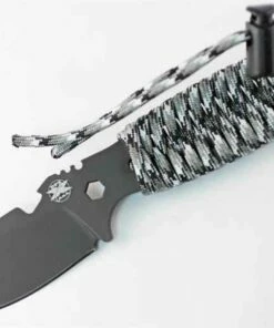 Best deal ❤️ DPx H.E.S.T II Assault Fixed Blade, Niolox Steel, Urban Camo Paracord Wrap Handle, Black G-10 Scales Included 🔥