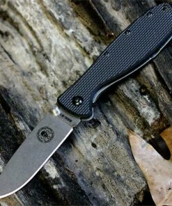 Hot Sale ✔️ BRK Zancudo Folder, Black Handle, Stonewash Blade, Design by Esee Knives ⭐