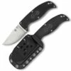 Best Sale 🧨 Spyderco Knives Spyderco Enuff FB31CPBK Clip Point, VG-10 Steel, Plain Edge 💯