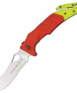 Flash Sale 🎉 Fox Knives USA Fox USA A.L.S.R. Linerlock, Combo Edge, w/ Black Condura Belt Sheath 😀