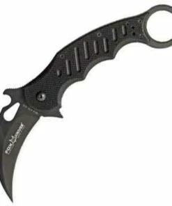 Best Sale 🧨 Fox Knives USA Fox USA Karambit , Black Teflon Coated N690Co 🎁