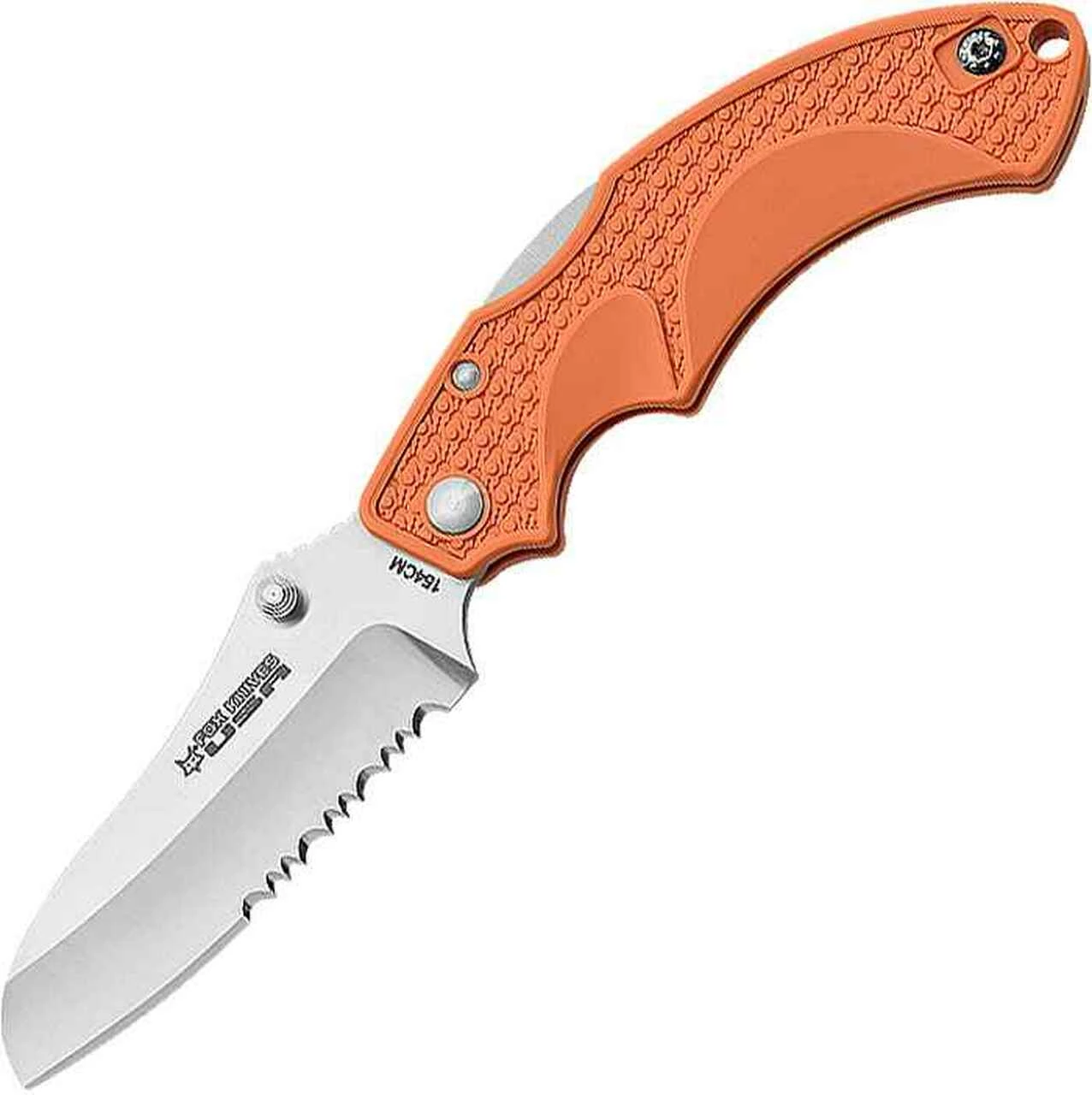 Wholesale 😀 FOX Knives USA Vitale Folder, 154CM Stainless, Orange G-10 Handle 👍 1 Wholesale 😀 FOX Knives USA Vitale Folder, 154CM Stainless, Orange G-10 Handle 👍