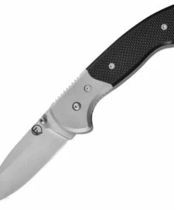 Best Sale ✔️ Fremont Draper Folder, 3" bead blast finish 154CM, Textured black G10 handles ⭐